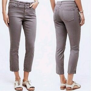 Anthropologie Pilcro and the Letterpress Gray
Cropped Stet Jeans Size 27